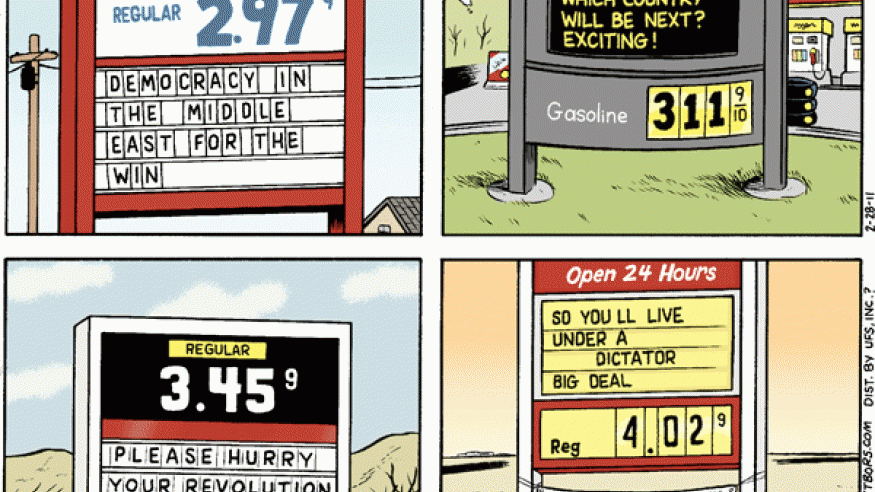 Gas cartoon