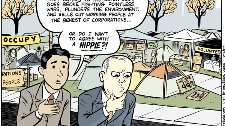 Occupy cartoon