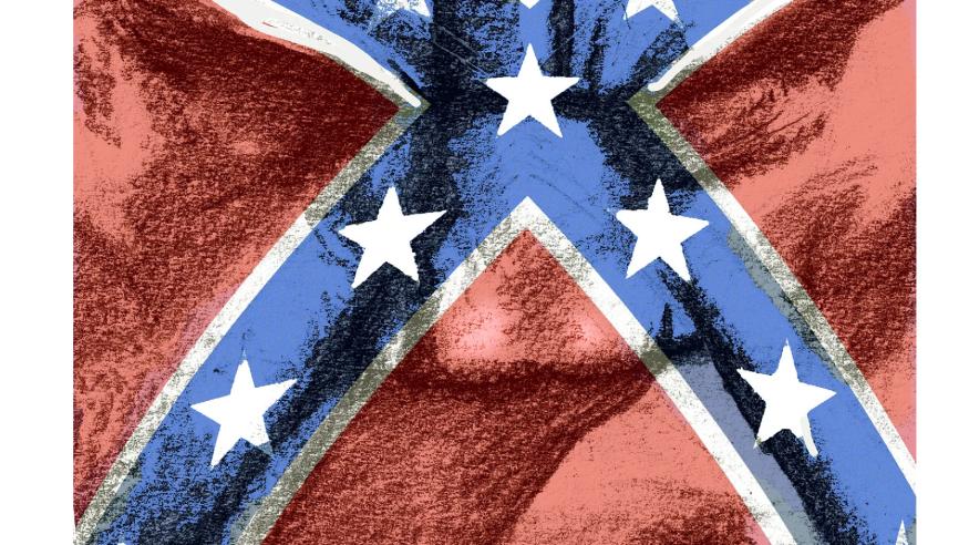 Brodner Trump Confederate Flag